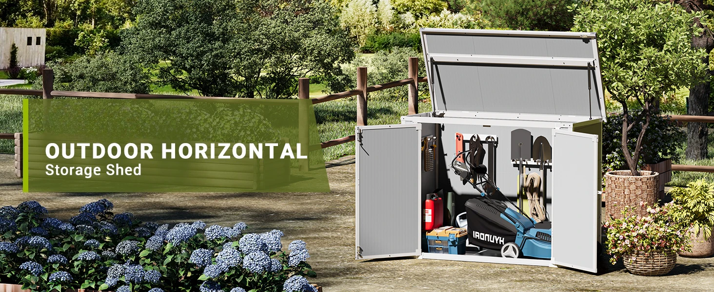 outdoor storage shed