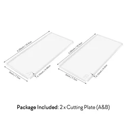 Compact Beige DIY Handcraft Die - Cut & Embossing Machine for Scrapbooking and Crafts (2Pcs Cutting Pads)