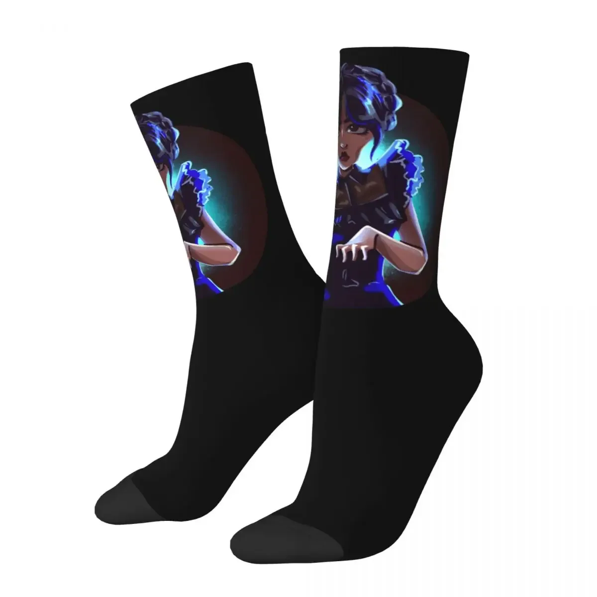 

All Seasons Wednesday Addams Darker Socks Harajuku High Quality Sport Middle Tube Socks Soft Casual Stockings for Men Women Gift