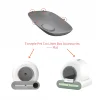 Tonepie Silicone Mat for Automatic Self-Cleaning Cat Litter Box Anti-Skid Bottom Tray Replacement Easy Clean Accessory 2