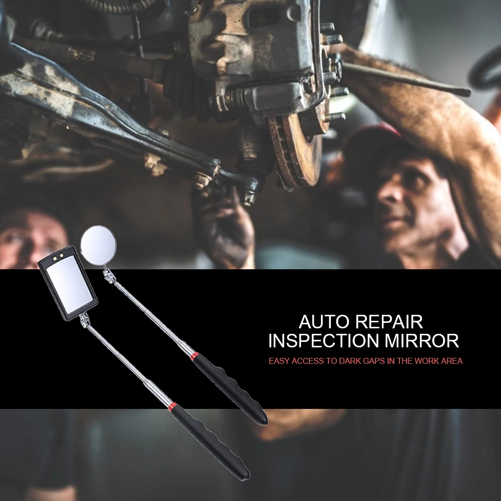 4개 조절 가능한 자동차 각도 조절 렌즈 거울, 자동차 텔레스코픽 감지 렌즈 미러