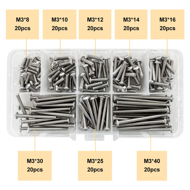 M3 160PCS 1SET