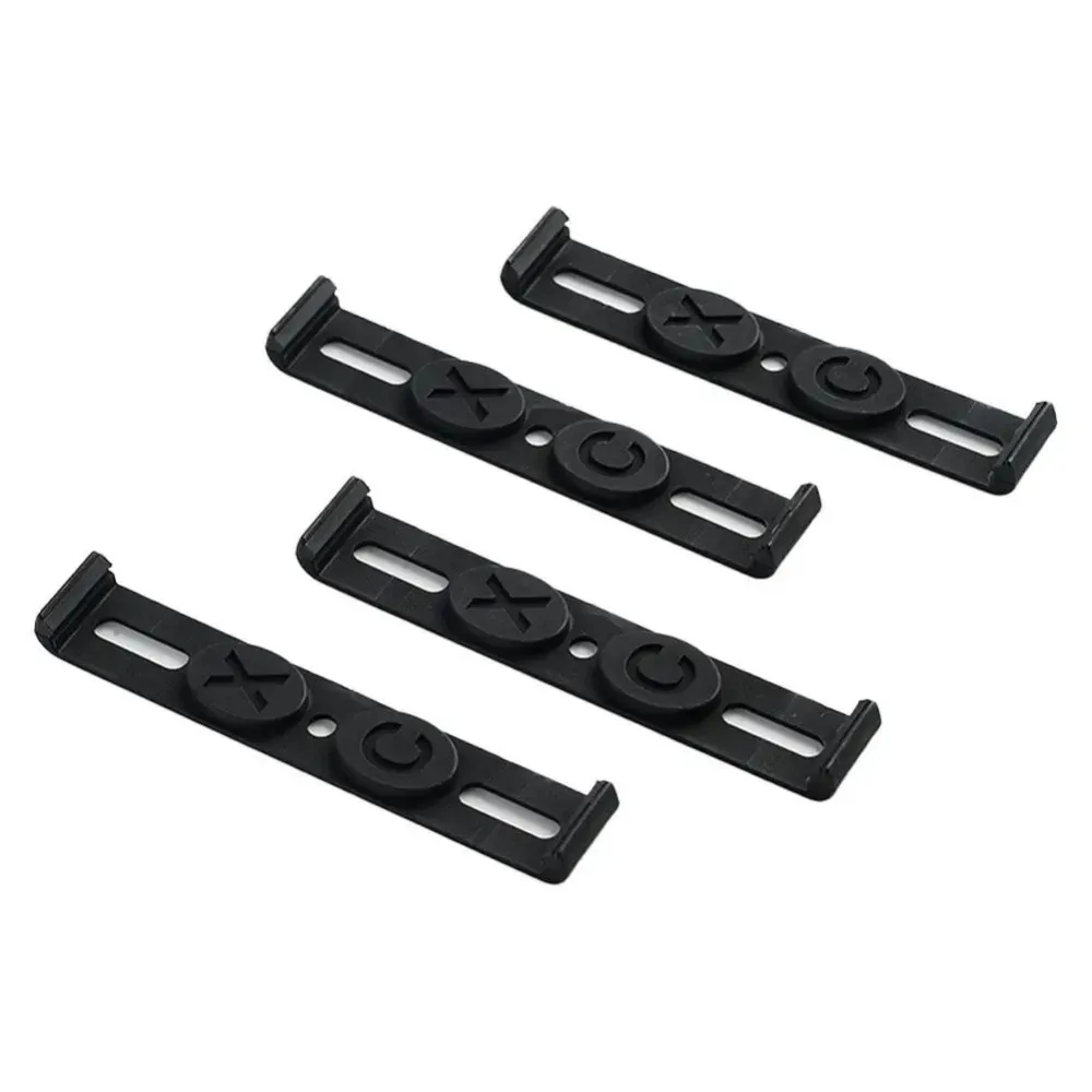 번호판 홀더 4PCS 비바람에 견디는 프레임리스 번호판 프레임 전면 및 후면 자동차 태그용 자동차 태그 프레임 자동차 액세서리