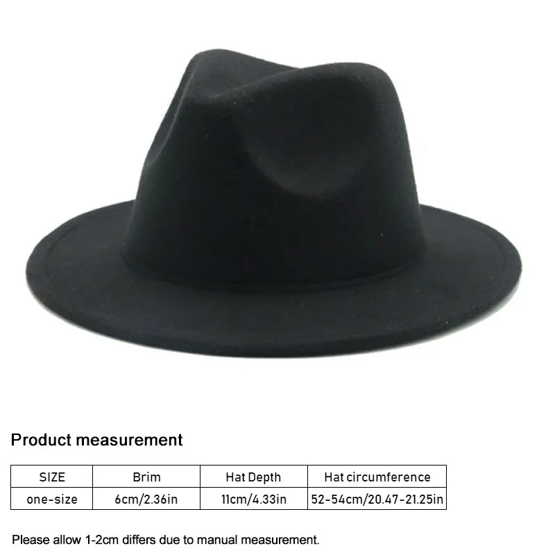 Hat Women Hat Winter Luxury Man Hats for Women Fashion Formal Wedding  Decorate Camel Panama Cap Jazz Flat Brim Top Hat