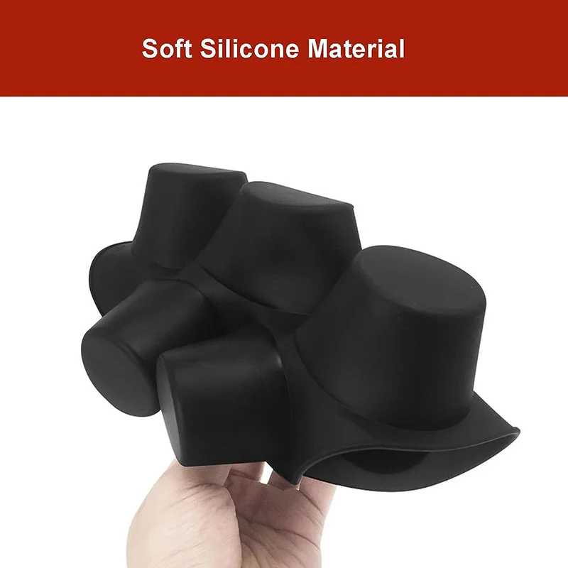 Description Picture 4 of itemSilicone 7 Holes Cake Mold Home Party Baking Utensils Diy Cylindrical Mold Air Fryer Accessories Baking Tools Cake Molds