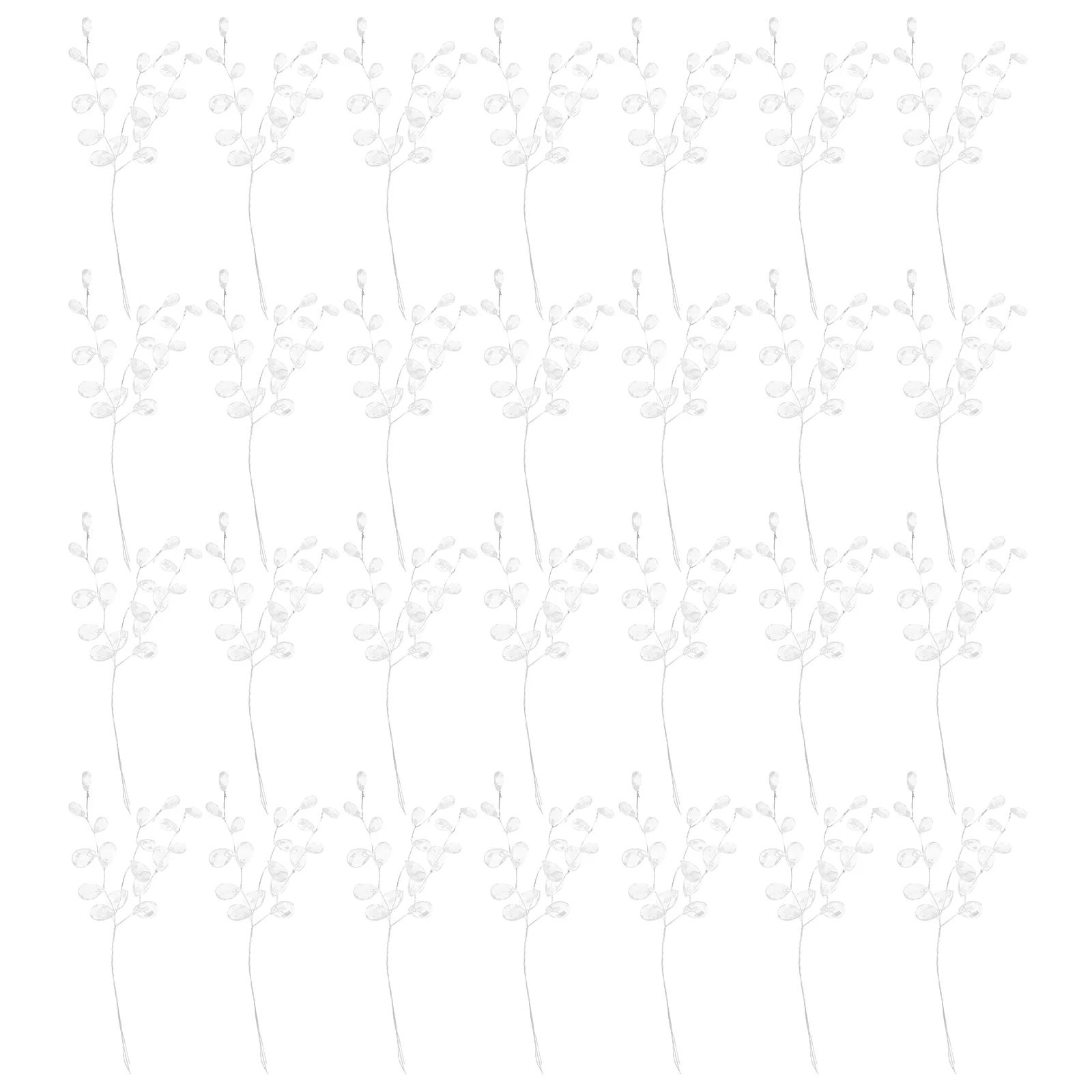 

Acrylic Crystal Flower Bud Branches Artificial Bouquets DIY Wedding Accessories Bead Sprays Decor