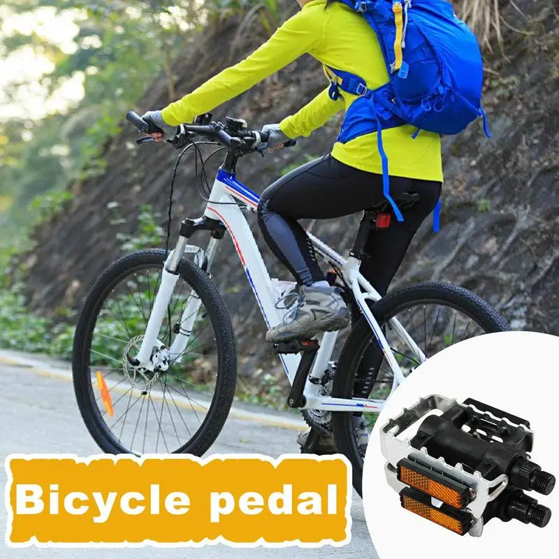 Pedali Flat Mtb Accessori Bici ROCKBROS Pedali Per MTB In Nylon