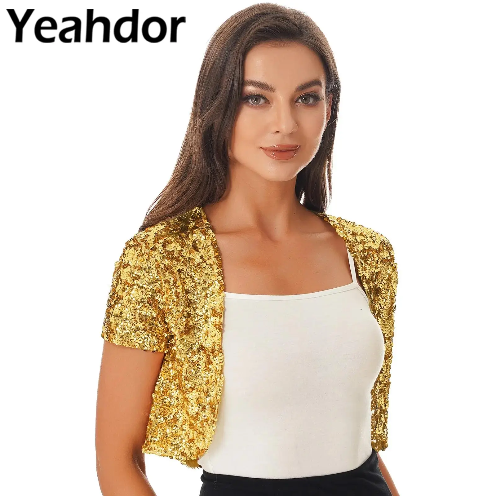 Knitted Cardigan Monsoon Gold Shrug Monsoon Niamh Cardigan Gold Top