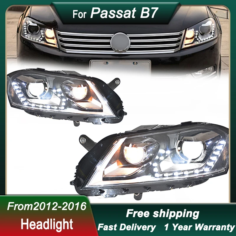 

Car Headlights For VW Passat EU B7 2012-2016 Magotan high style LED Tail Light Head Lamp DRL Head Lamp Front light Assembly