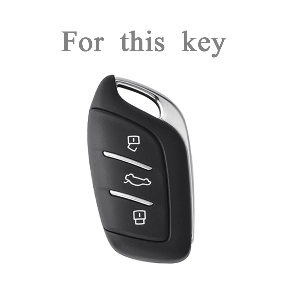 Premium TPU Key Fob Cover Case - 3-Button Protection for Ultimate Style & Durability