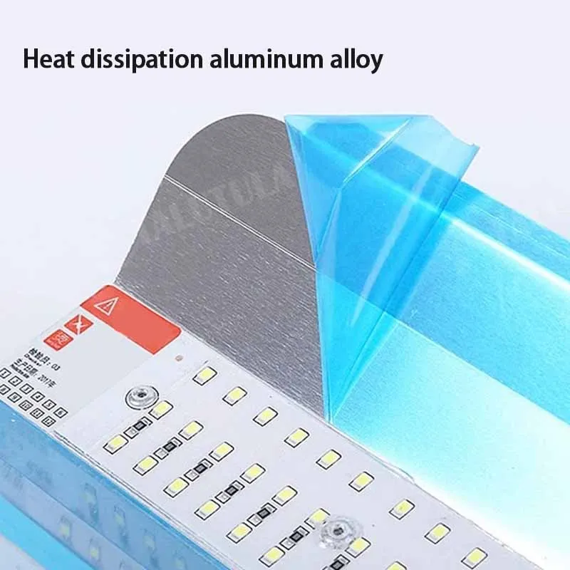 LED Light LED Flood Light 220V High-brightness Workshop Safety Light 6000k White Garage Courtyard Lawn Waterproof Wiring Panel