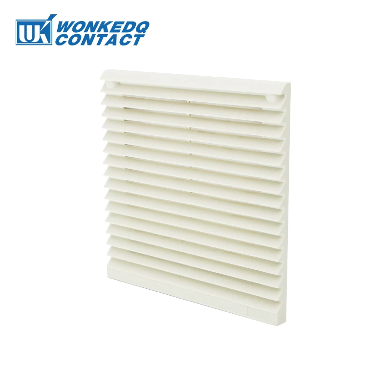 Cabinet Ventilation Filter Set Shutters Cooling Fan Grille Louvers Blower Exhaust Filter Panel 120mm 230V Without Fan