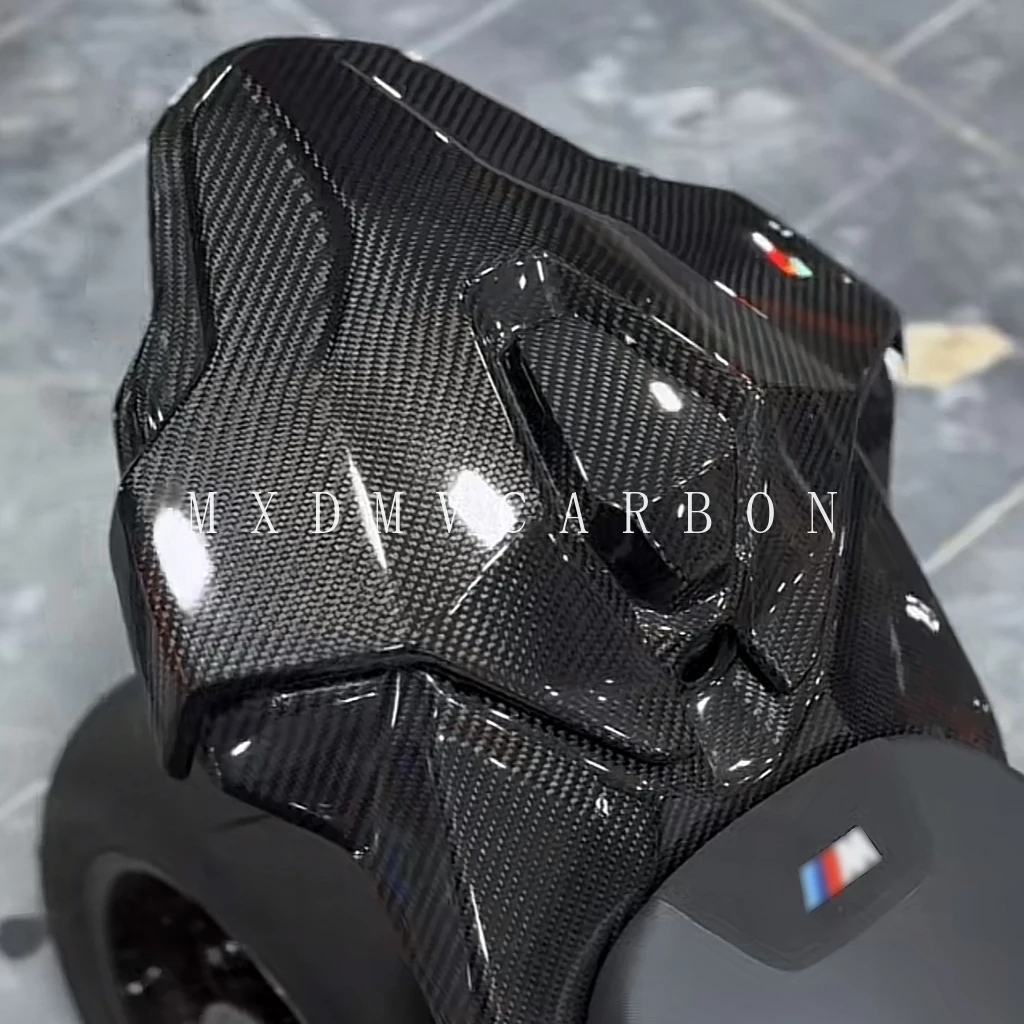 BMW M1000RR S1000RR 2024 - 2019 오토바이 부품 3K 순수 드라이 카본 파이버 펜더 사이드 패널 윙렛 퓨얼 바이크 페어링 키트