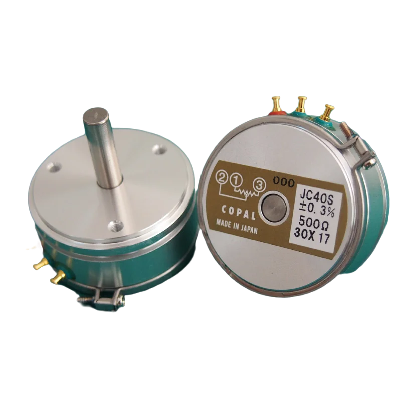 

Original Nidec Copal Potentiometers JC40S 500 OHM 0.3% Boxed Product Development Kits in stock