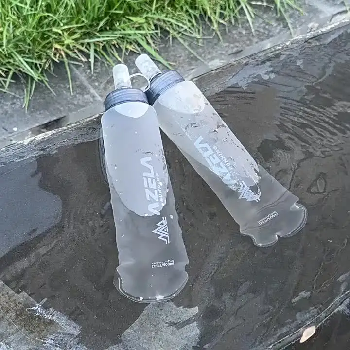 Складная спортивная бутылка для воды 250/500 мл