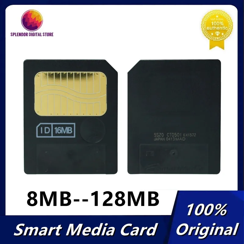 Original Smart Media Card 8MB 16MB 32MB 64MB 128MB SM Memory Card for Electronic Equipment Fuji