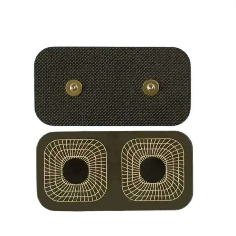 Electrode Pads Muscle Stimulator Muscle Massager Muscle Massager Stick Massage Tool 12PCS 3.7mm Snap Self-adhesive Electrode Patch suitable for Compx Full Series 3.0 4.0 5.0 6.0 8.0 Muscle Electrical Stimulator