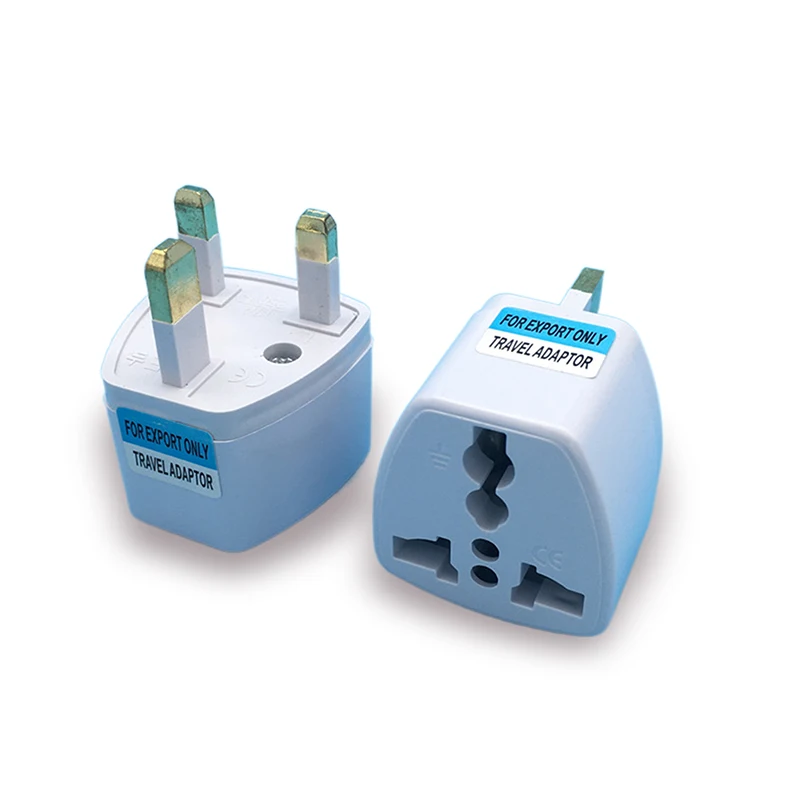 Plug Adapter UK Plug 10A 250V Hong Kong Travel Power Socket Converter British Standard English Singapore Malaysia Macau