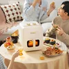 220V Air Fryer Visual Household New Multifunction Electric Oven Integrated 6L Large Capacity Electric Fryer Air Fryer 4