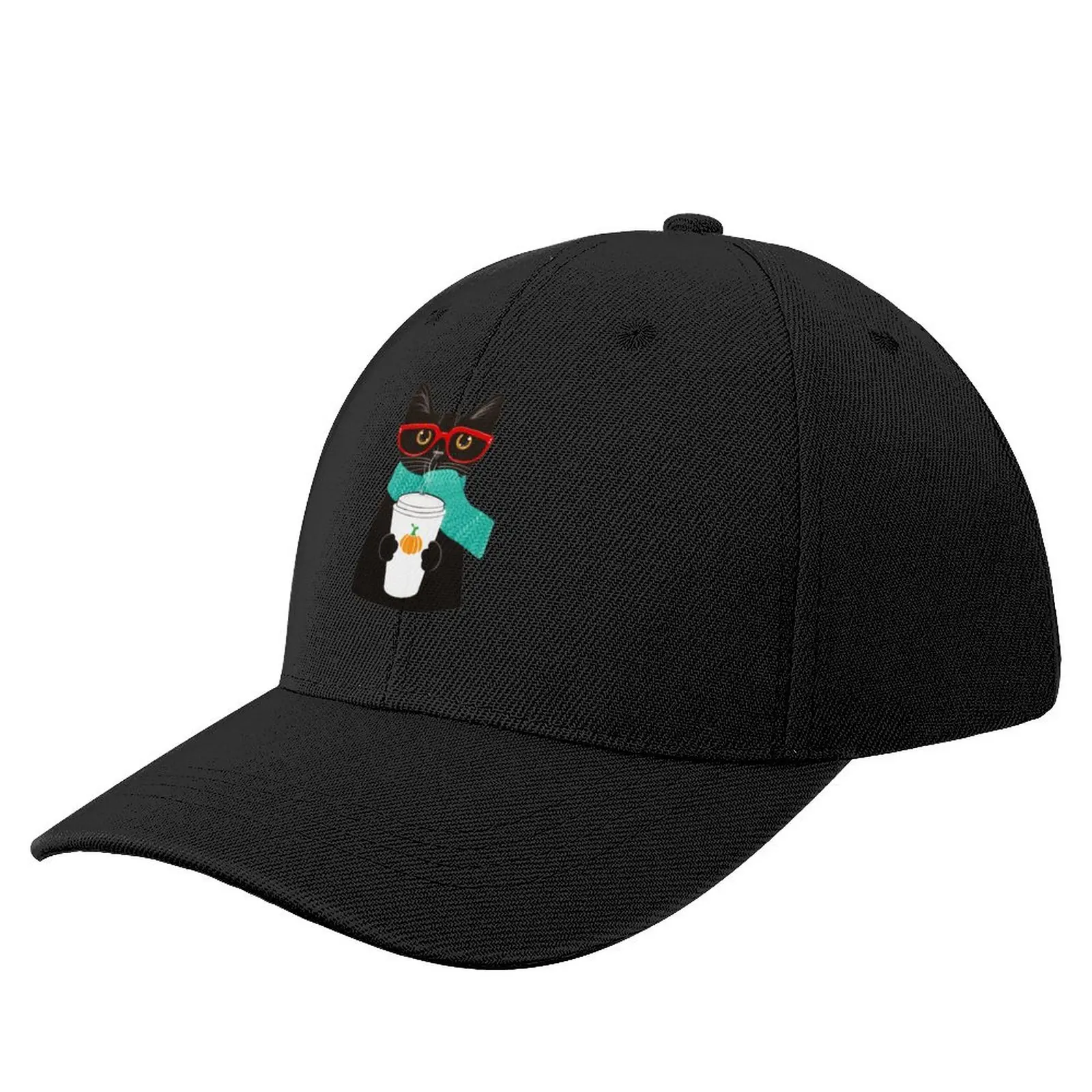 

Осенняя бейсболка с тыквой кофейной кошкой, шляпа, роскошные брендовые чайные шляпы, одежда для гольфа, забавная шляпа, новая женская кепка для мальчиков
