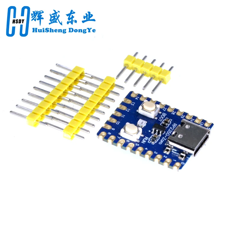รูปสินค้า ไมโครคอนโทรลเลอร์ Raspberry Pi PICO บอร์ดพัฒนา Type C ไม่มีพินเฮดเดอร์