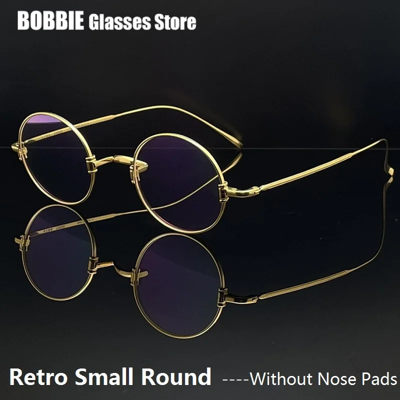 Saddle Bridge Reading Glasses Without Nose Pads Semi Rimless