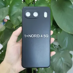 Ultra Slim Frosted TPU Gel Phone Case - Matte Finish for Nord 4 5G (Black)