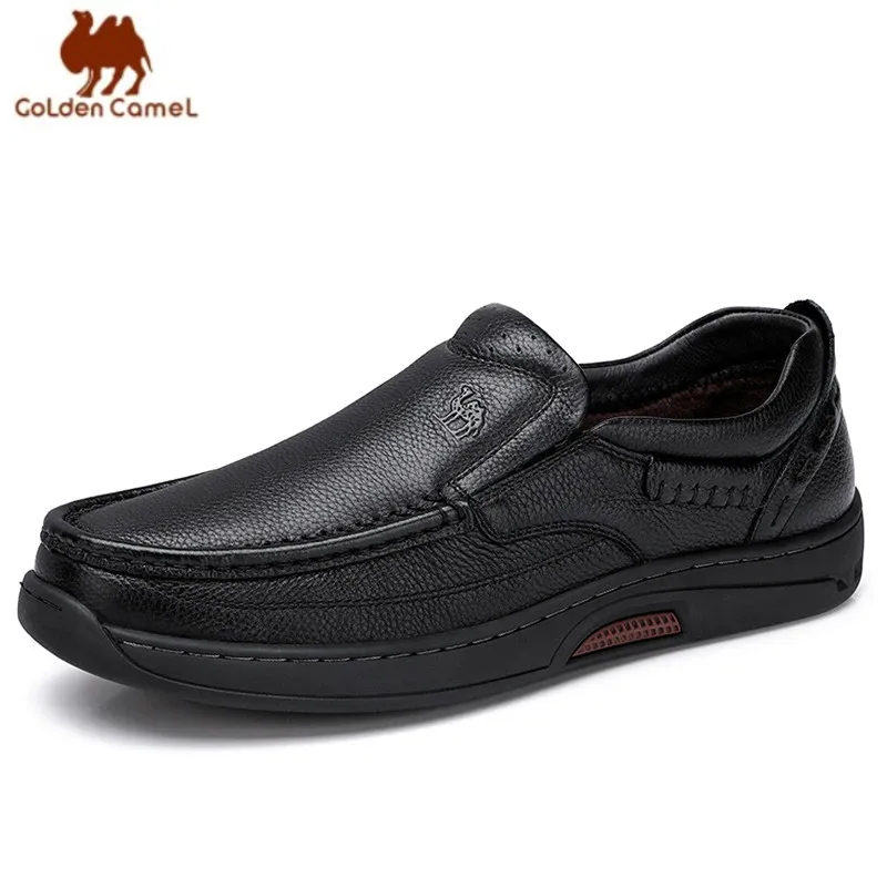 GOLDEN-CAMEL-Loafers-Men-s-Shoes-Formal-Business-Design-Luxury-Shoe-Man ...