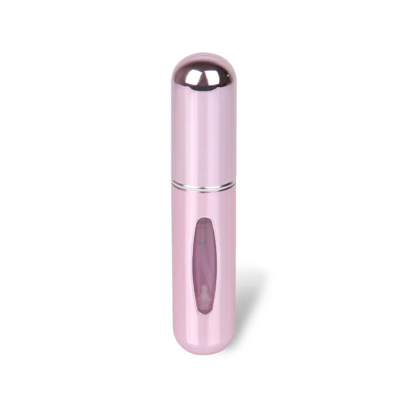 MUB Mini 5ml Refillable Perfume Spray Bottle Aluminum Spray Atomizer P –  Baby Lu Glam Cosmetics