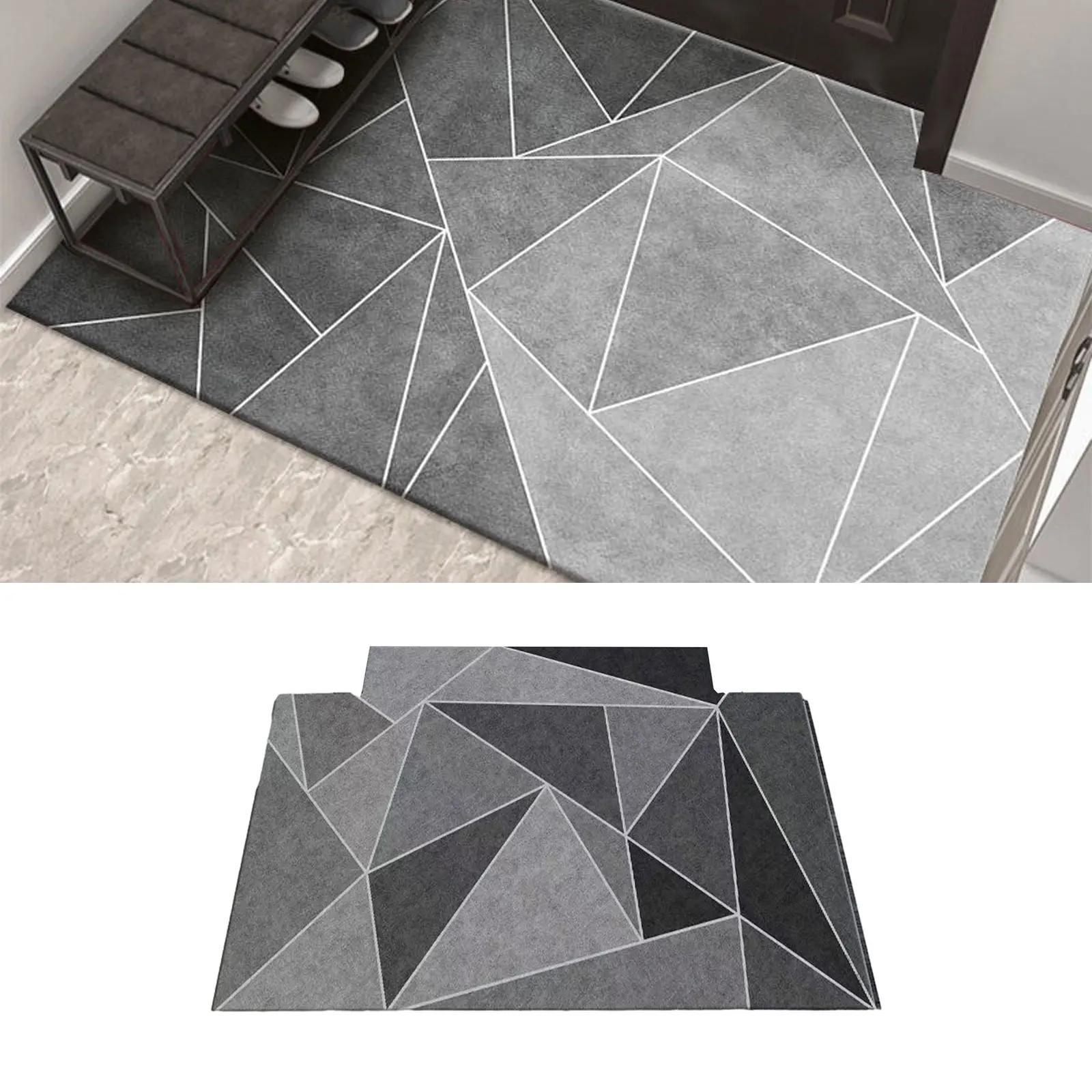 

Modern Rectangular Chair Mat for Room Study Geometric Bedroom Decor Antiskid Printed Carpets for Living Room Area Rugs Luxury