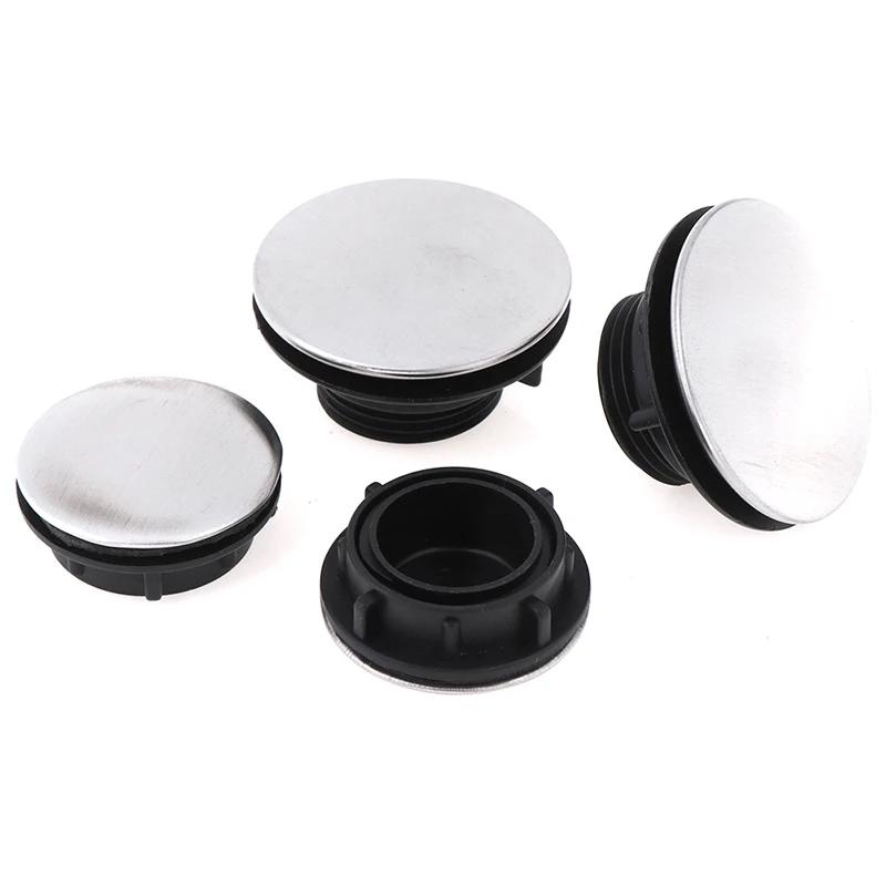 2Pcs Water Blanking Plug Stopper Practical Sink Tap Hole Cover Kitchen Drainage Seal Anti-leakage Washbasin Accessories