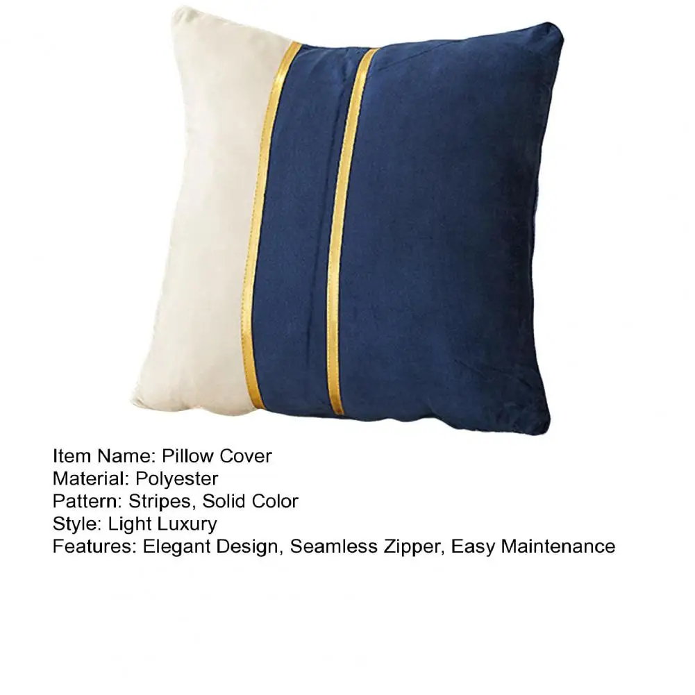 45cm Velvet Pillow Cover 18x18 Inch Luxury Cushion Case With Hidden Zipper Decorative Sofa Throw Pillowcase For Living Room Bed