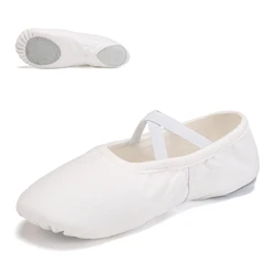 Women's Canvas Ballet Dance Shoes - Split Sole Slippers for Yoga, Gymnastics, and More (As Pictues)