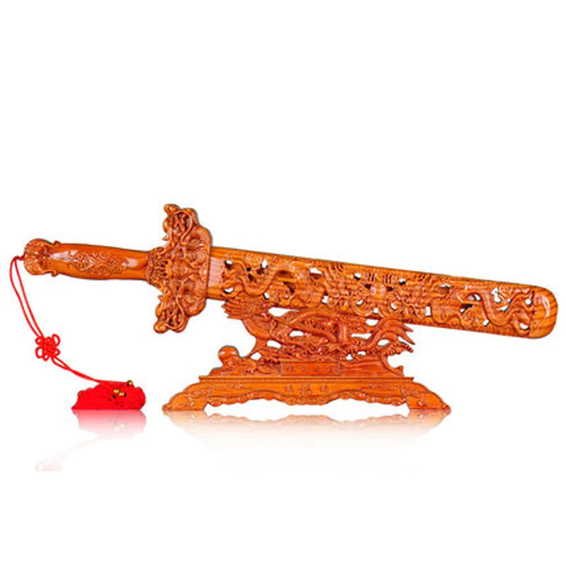 Traditional Chinese Peach Wood Sword, Drive Out Evil Spirits