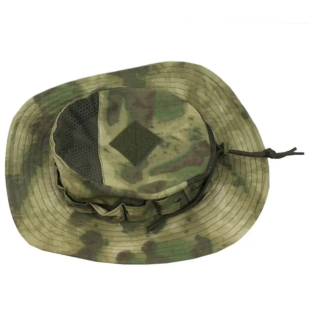 Appassionati di mimetica Tasca quadrata Camo Bonnie Cap US Secchio regolabile Cappelli Benny Pesca Escursionismo all'aperto Cappellini da sole
