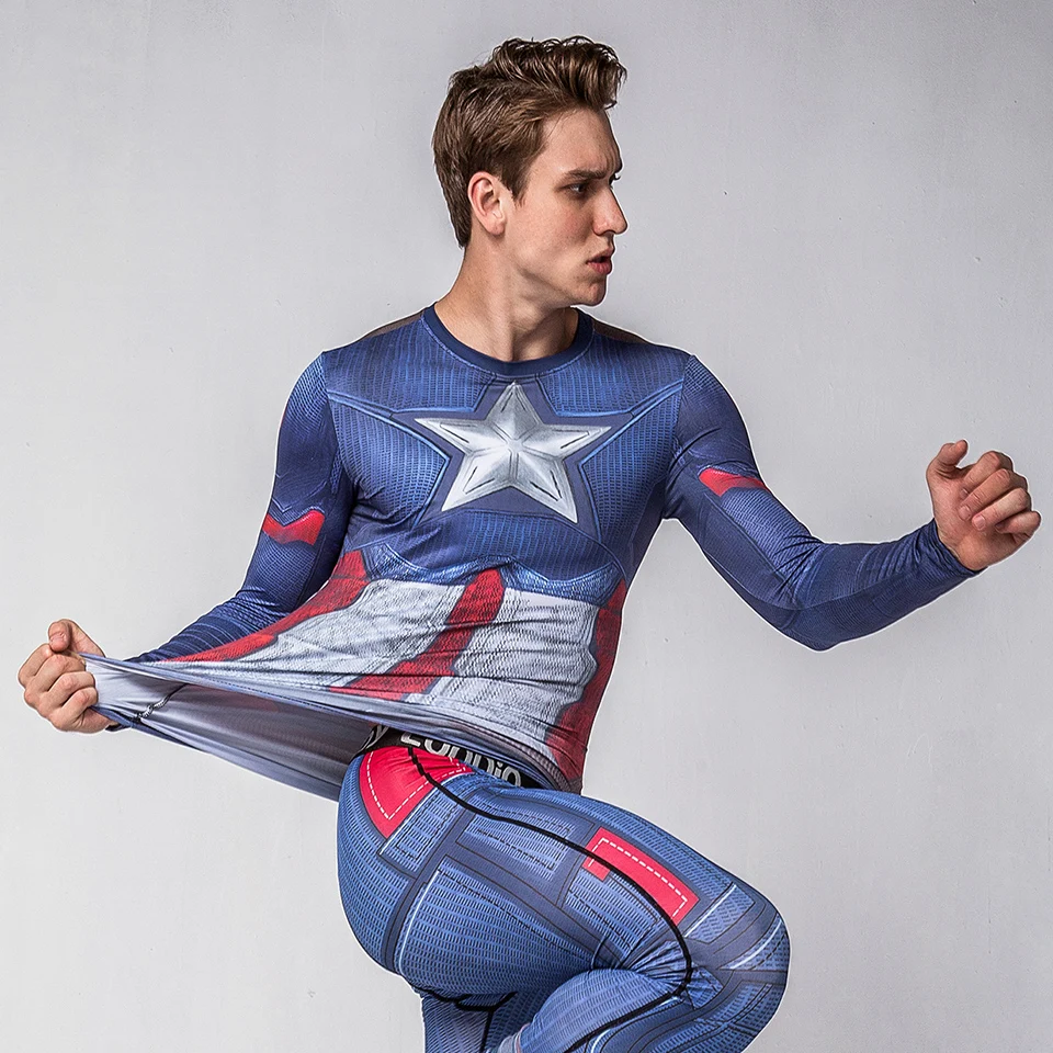 Superhero Compression Shirt Superhero Long Sleeve Shirts Super