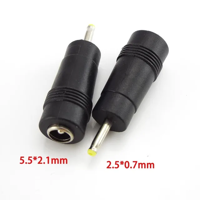 Adattatore Alimentazione CC 90 Gradi - Convertitore 5.5mm A 3.5mm Per Laptop E CCTV - Foto 2