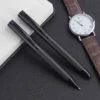 1 Set/2Pcs -Including 1 Ballpoint&Rollerballpen,Luxury Design, High-Quality, Ideal for Gifting and Personal Use-Black Ink 4