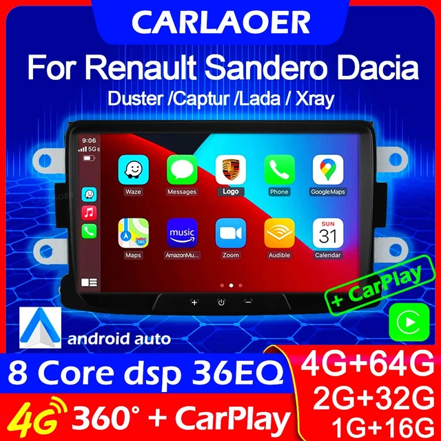 2 Din Android Car Radio For Dacia Sandero Duster Renault Captur