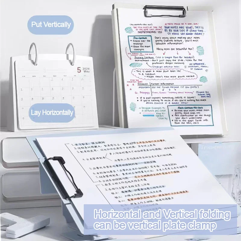 수직 보드 클립 A4 폴더 보드 클립 학생들이 종이 보관 및 쓰기 보드 조직에 사용할 수 있는 쓰기 패드