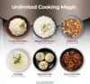 Cuckoo High 6 Cup Electric Heating Pressure Rice Cooker & Warmer – 12 Built-in Programs Including Glutinous (White), Mixed, Brow 5