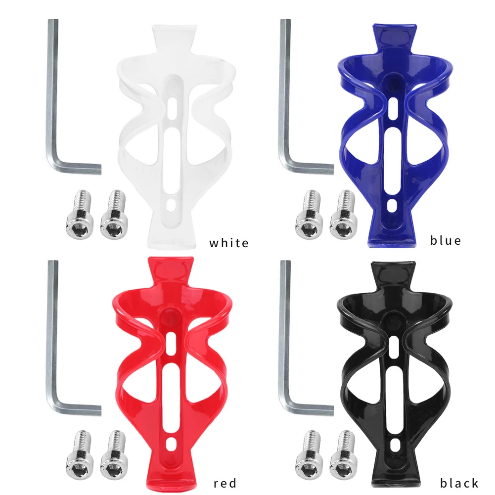 Mountain Bicycle Bottle Rack PC Plastic Bottle Cage MTB Water Cup Mount Cage Drink Cup Holder Rack Riding Equipment