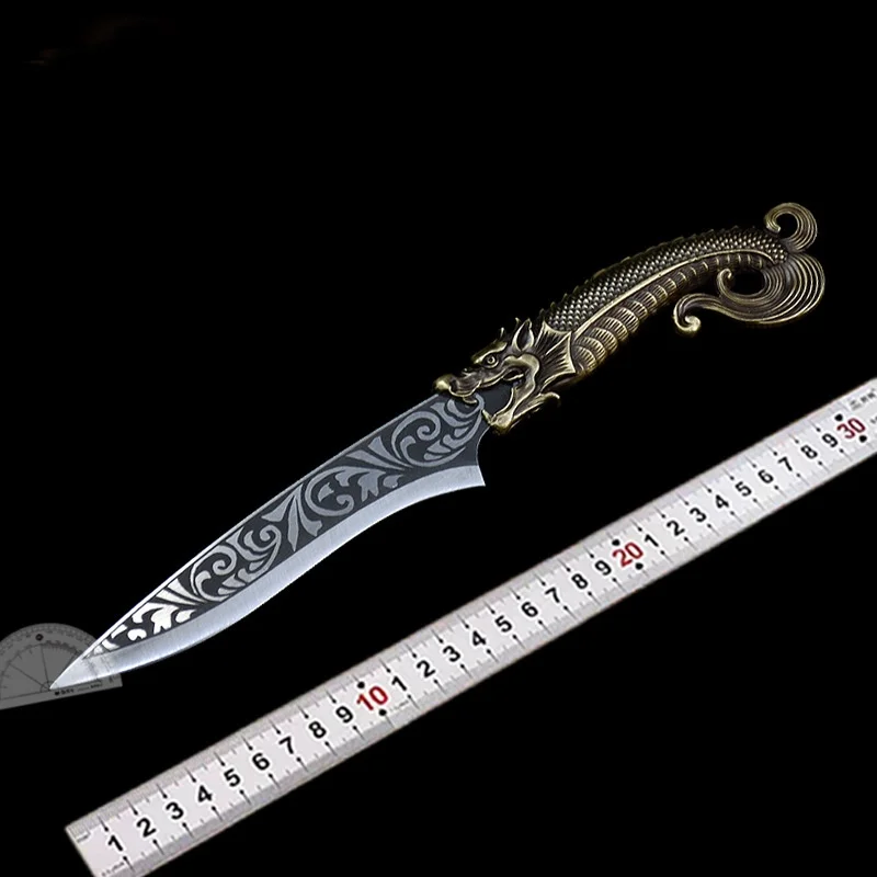 Chinese Tea Knife Tea Needle Black Puerh Cake Speciality Ceremony Tools Stainless Steel Needle Decorative Crafts