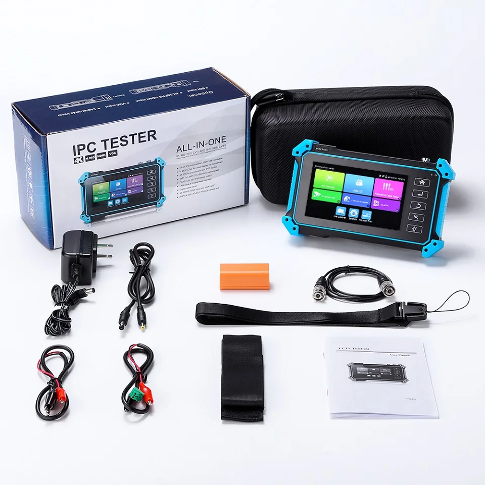 

IP CCTV tester camera 4K Mini monitor tester CCTV HDMI VGA IPC POE AHD CVI TVI SDI Camera tester ipc cftv camera tester