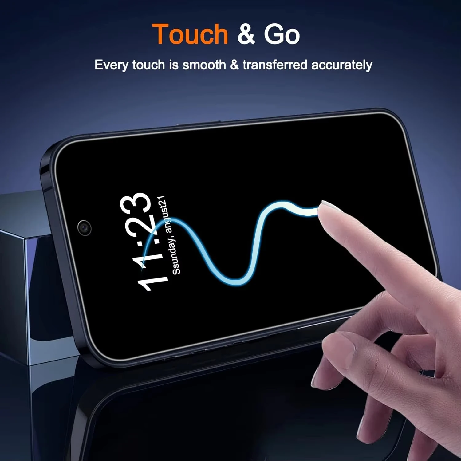 Premium Privacy Tempered Glass Screen Protector - Multi-Pack Option