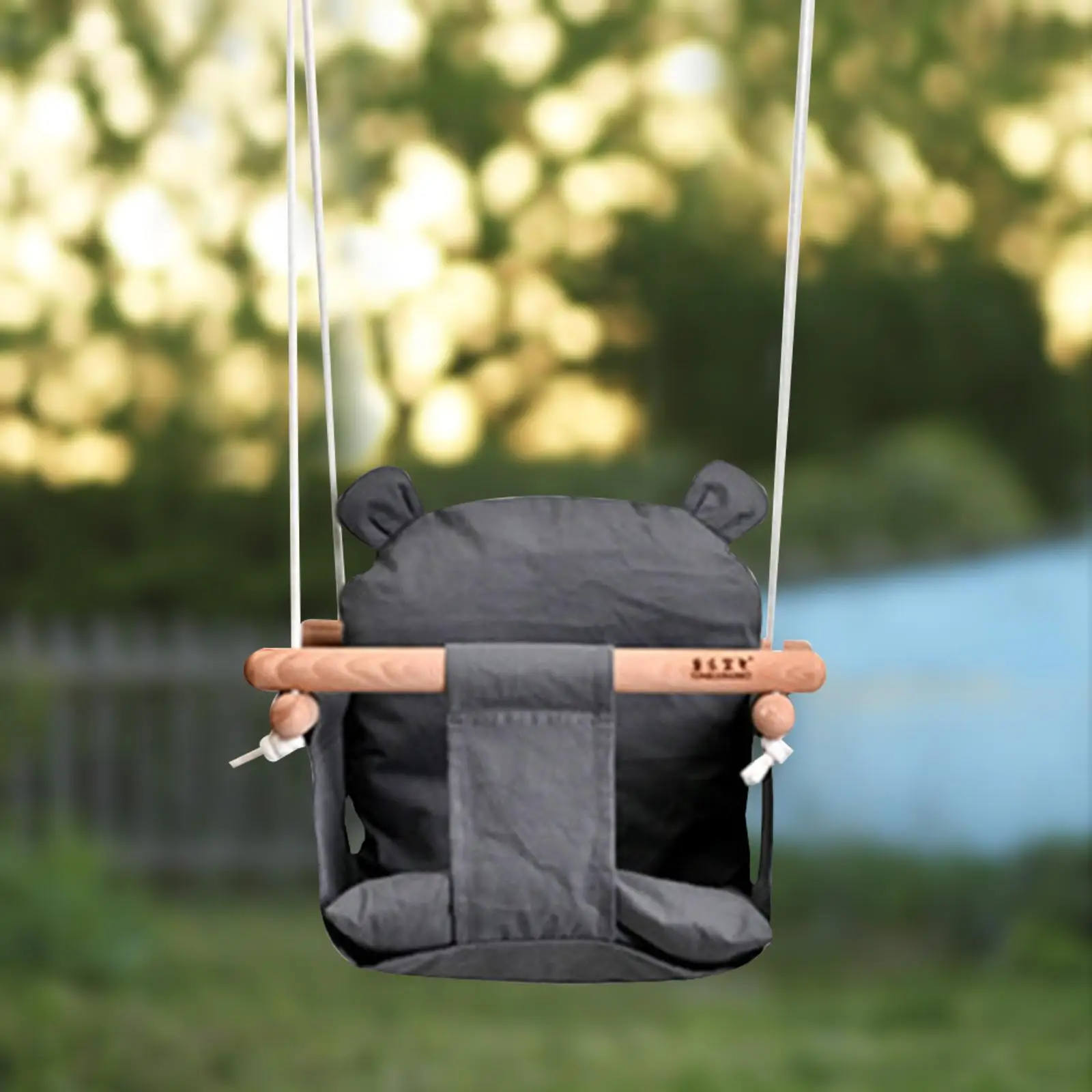 

Canvas Toddler Swing Seat Full Bucket for Indoor Playground Babies Toddlers