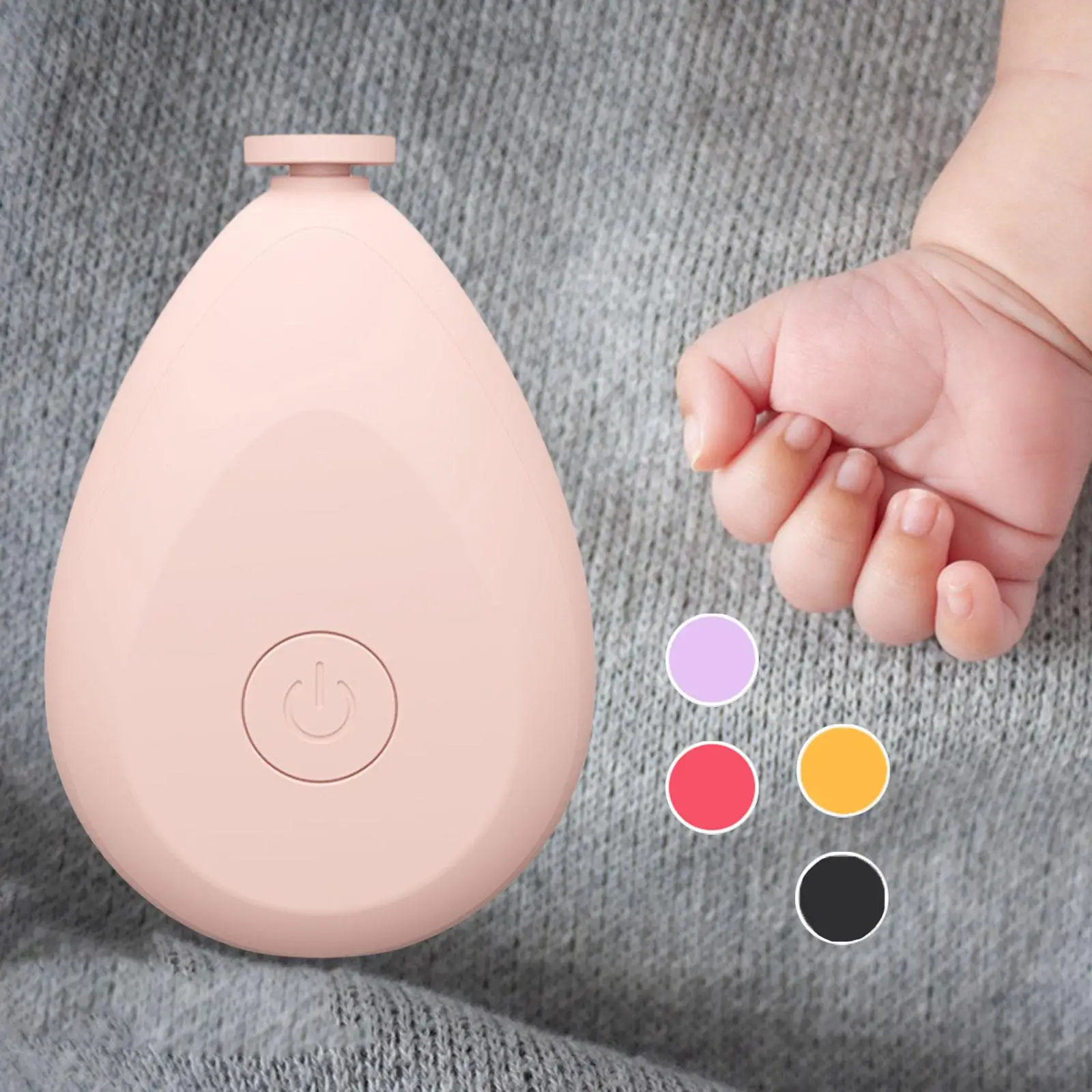 Electric Baby Nail Trimmer Infant Nail Grooming Compact Size Multipurpose Silent Polishing Tools Newborn Nail Clipper