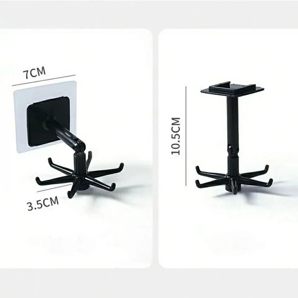 Hanging Home Accessories Organization. Kitchen Home and Decoration Hooks Hook Utensil Bathroom Rotating Storage 1/2/3PCS Garden