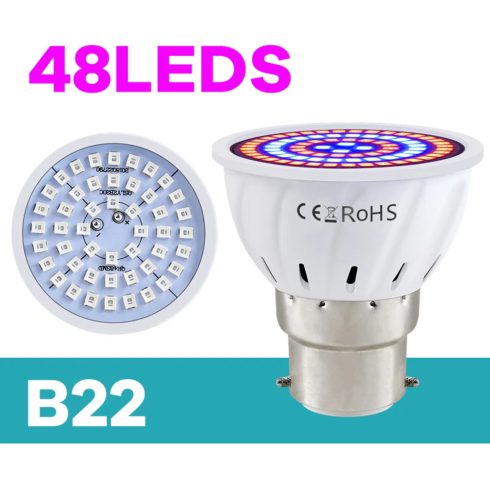 Full Spectrum LED Grow Light Bulb