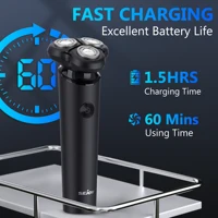 SEJOY Portable Clean Razor Men USB Electric shaver Powerful Beard Electric Razor Rechargeable Waterproof shaving Machine 1